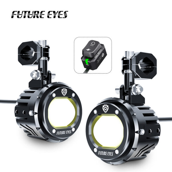 ΠΡΟΒΟΛΑΚΙΑ ΜΗΧΑΝΗΣ LED ΥΨΗΛΗΣ ΙΣΧΥΟΣ FUTURE EYES F20P ΛΕΥΚΟ-ΛΕΥΚΟ