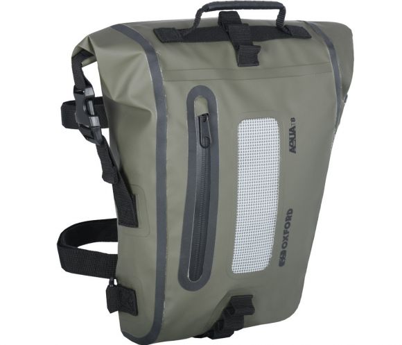 Oxford Aqua T8 Tail Bag Khaki/Black OL405