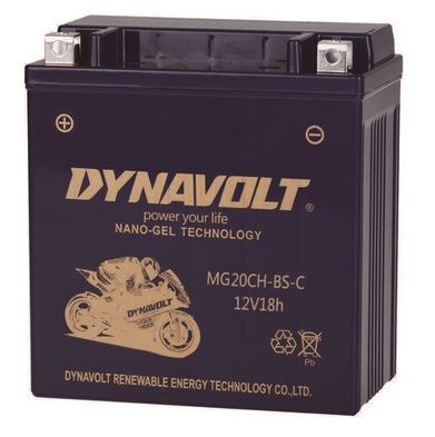 ΜΠΑΤΑΡΙΑ DYNAVOLT YTX20CH YTX20A BS MG20CH-BS-C NANOGEL 320CA 235CCA 