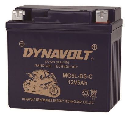 ΜΠΑΤΑΡΙΑ DYNAVOLT YTX5L BS MG5L-BS-C NANOGEL 190CA 90CCA 