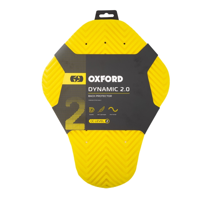 ΠΡΟΣΤΑΤΕΥΤΙΚΟ ΠΛΑΤΗΣ OXFORD ΜΠΟΥΦΑΝ Insert Protector Level 2 Dynamic 2.0 Back OB138 