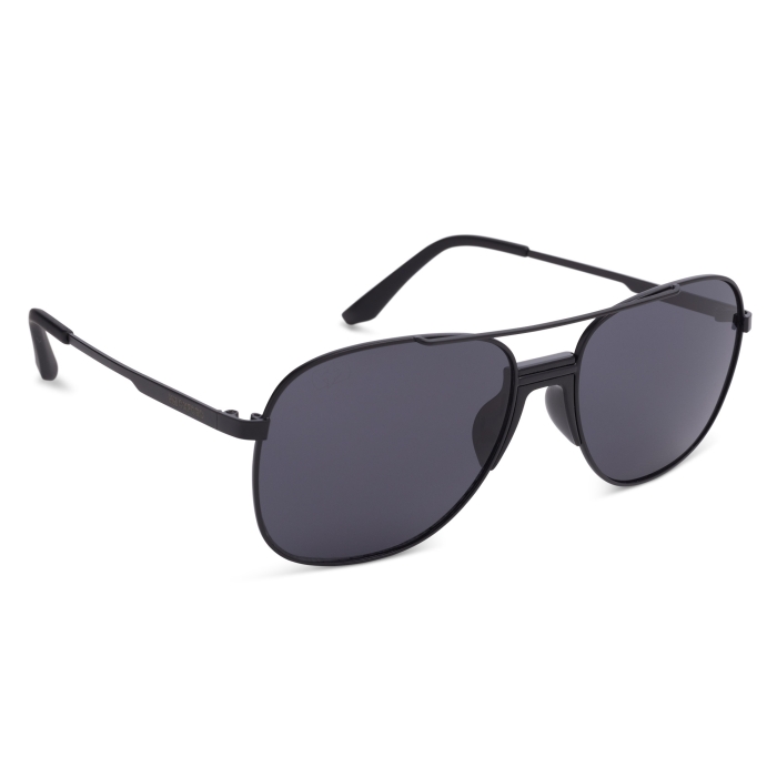 ΓΥΑΛΙΑ ΗΛΙΟΥ OXFORD Force One Black Metal Frame Smoke Lens Sunglasses SU012 