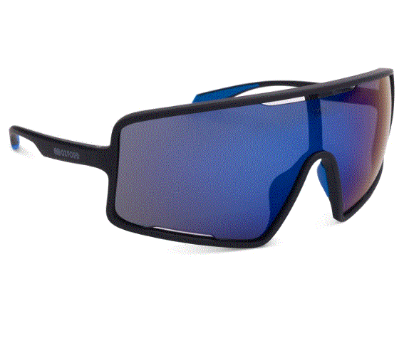 ΓΥΑΛΙΑ ΗΛΙΟΥ OXFORD Sentiero Black Frame Blue Lens Sunglasses SU003 