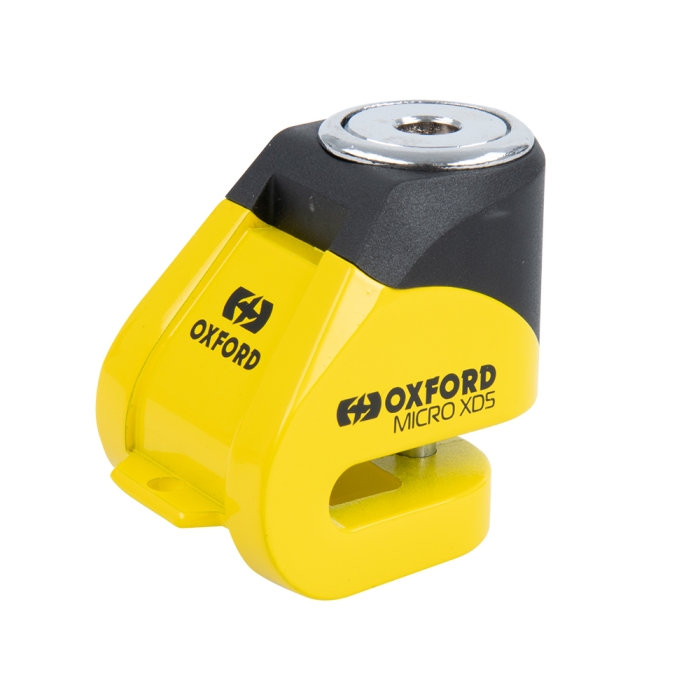 OXFORD - ΚΛΕΙΔΑΡΙΑ ΔΙΣΚΟΦΡΕΝΟΥ 5,5MM Micro XD5 Disc Lock Yellow/Black LK205 