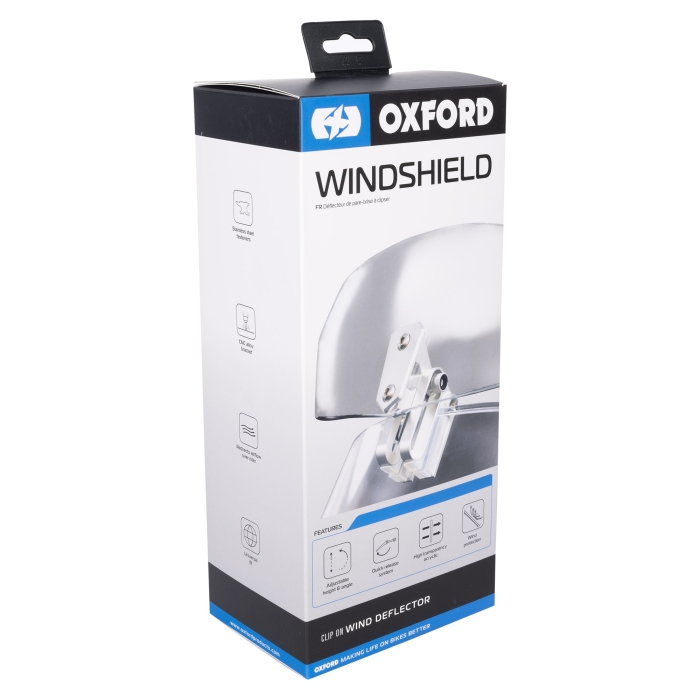 ΠΑΡΜΠΡΙΖ OXFORD Windshield - Clear 260 x 125mm OX846 