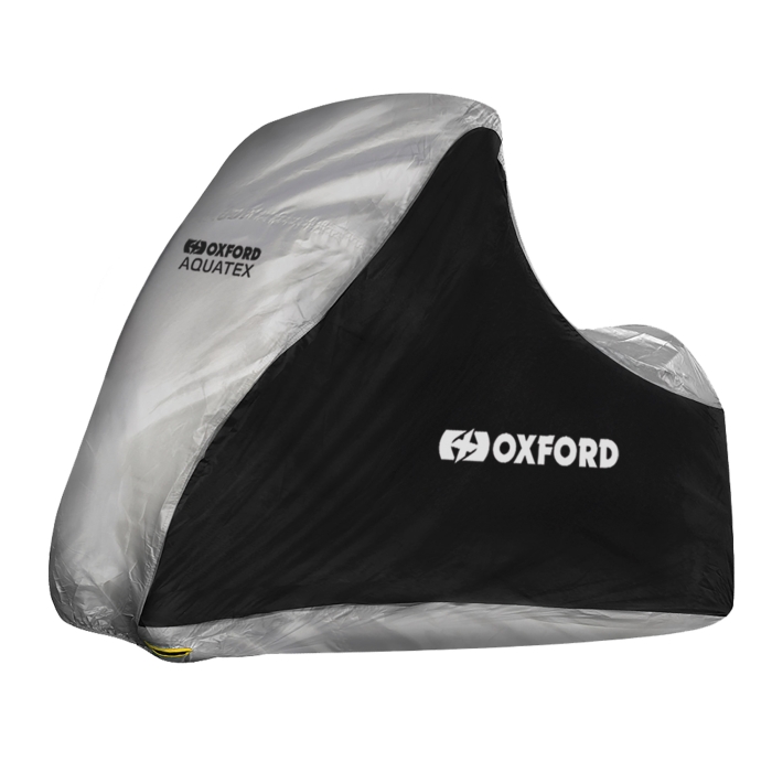 ΚΑΛΥΜΜΑ ΚΟΥΚΟΥΛΑ OXFORD ΜΟΤΟ Aquatex ΓΙΑ MP3/3 ΡΟΔΑ - Black/Silver OS CV215  