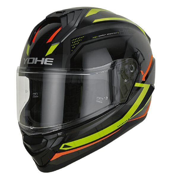 YOHE 983 SV G04B ΜΑΥΡΟ FLUO ΚΙΤΡΙΝΟ ΚΟΚΚΙΝΟ ΜΑΤ