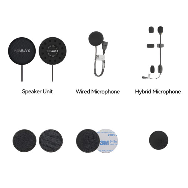 ASMAX F1 PRO-B, AUDIO KIT, ΜΙΚΡΟΦΩΝΑ-ΗΧΕΙΑ